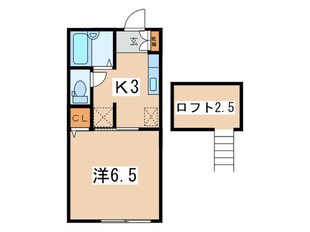 ア－クビュ－の物件間取画像